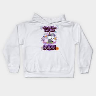 We're Just Here for the Boos Kids Hoodie